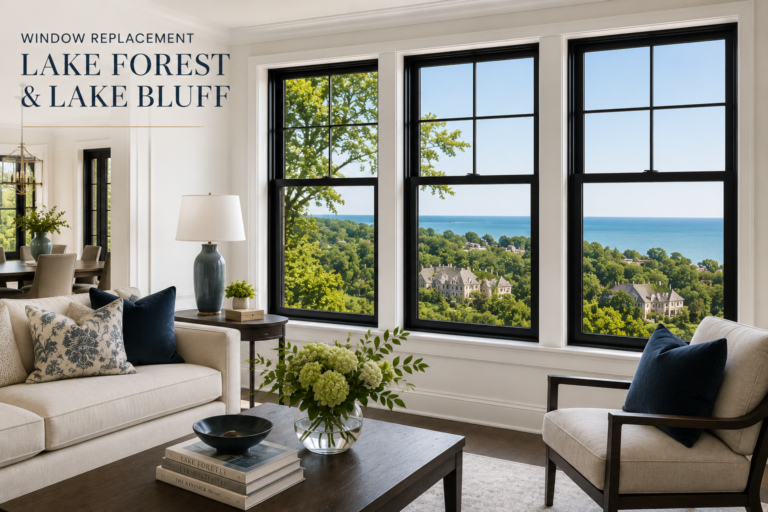 Window Replacement in Lake Forest and Lake Bluff