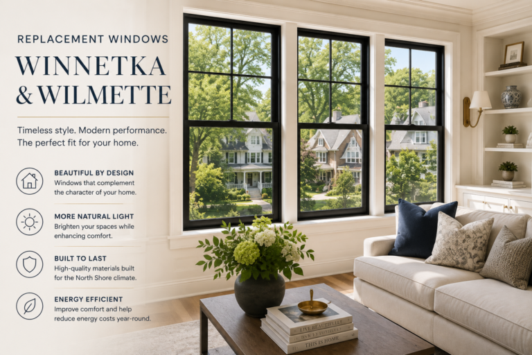 Replacement Windows in Winnetka and Wilmette